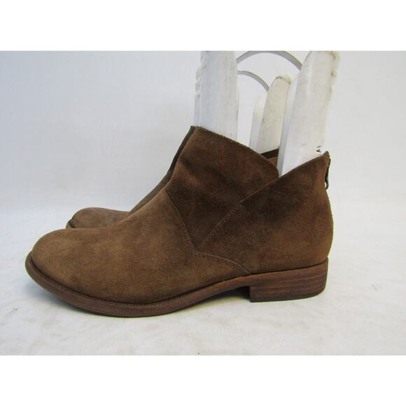 Kork Ease Womens Size 7 M Brown Suede Ankle Fashion Boots Bootie - Picture 1 of 11
